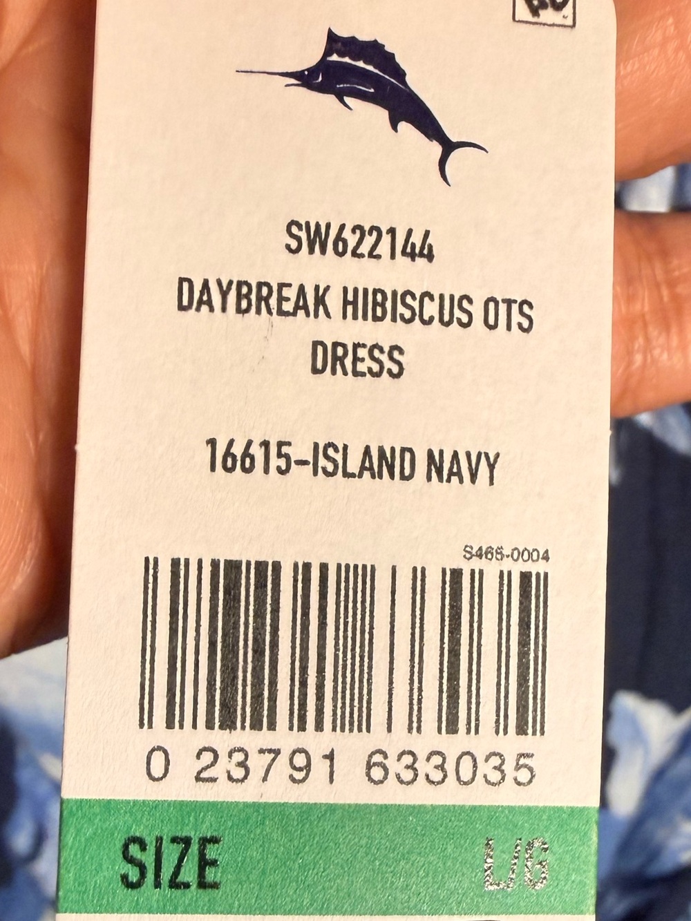 Tommy Bahama Daybreak Hibiscus Off The Shoulder Dress Size Large - Picture 10 of 12